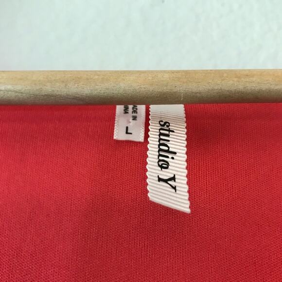 Studio Y High Low Maxi Dress Sleeveless Pink - Picture 6 of 6